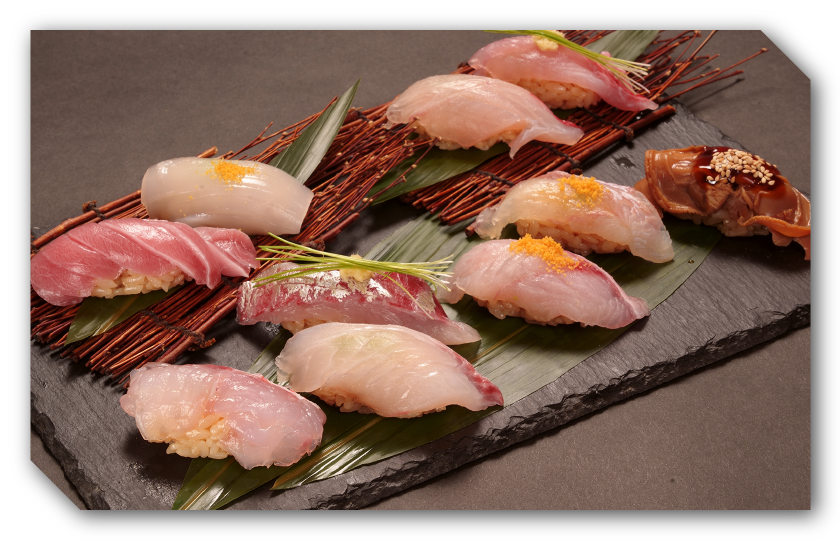 大将お任せ握り10貫