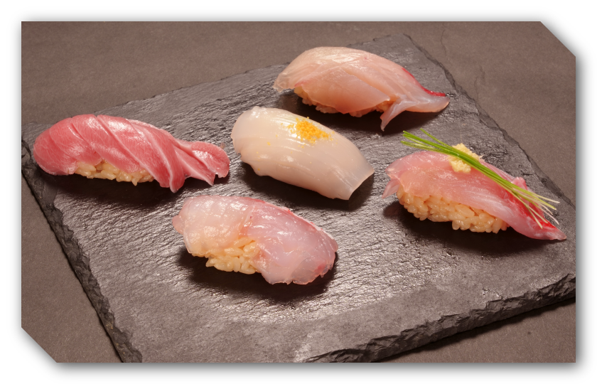 大将お任せ握り5貫